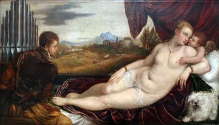 Venus with the Organ Player